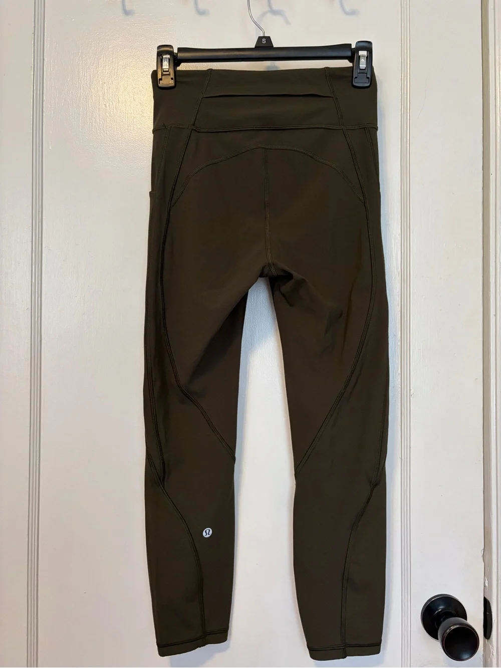 Lululemon Green Time to Sweat Leggings (size 4)